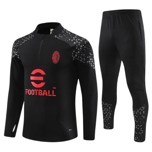 ENSEMBLE AC MILAN NOIR 2023 2024