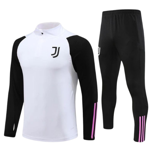 ENSEMBLE JUVENTUS BLANC-NOIR 2023 2024